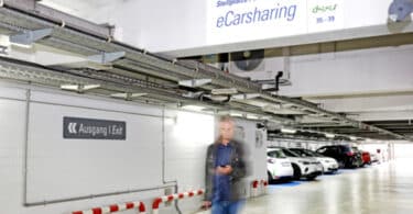 Car sharing goes electric at Frankfurt Airport